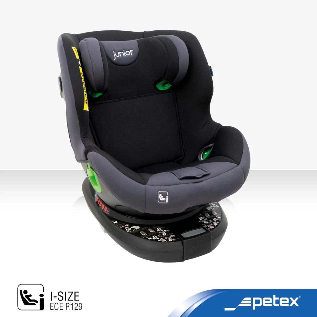 Auto-Kindersitz 360° drehbar mit ISOFIX & Stützfuß